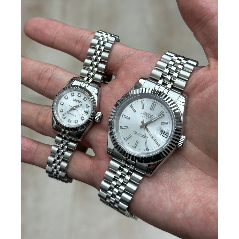 Seiko couple watch set new arrivals